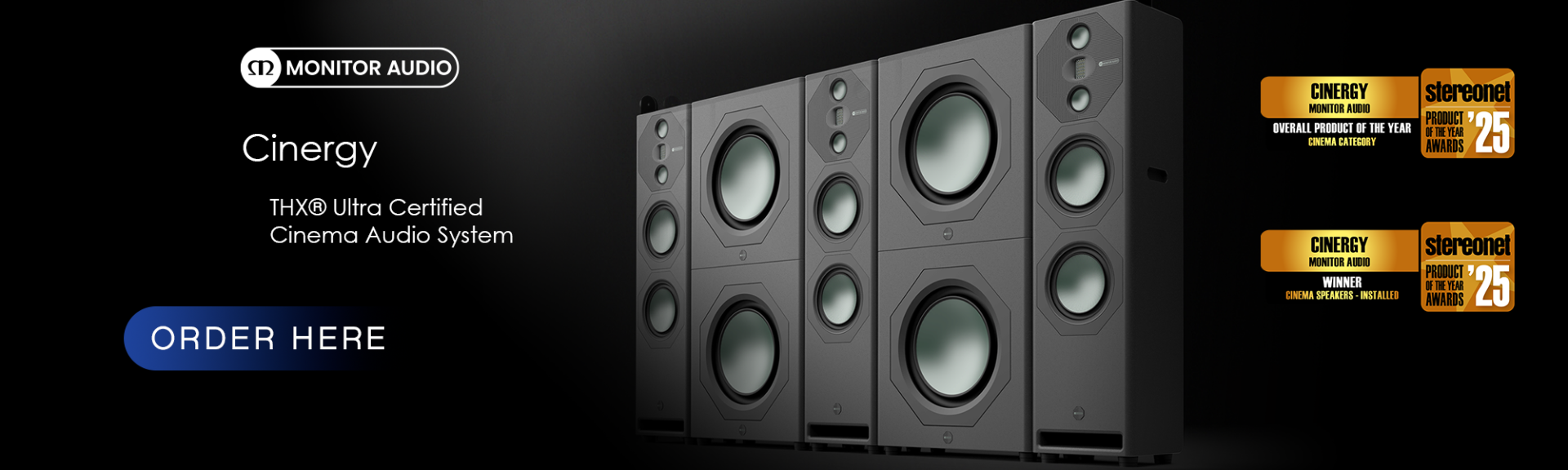 Cinergy Wall of Sound speaker display